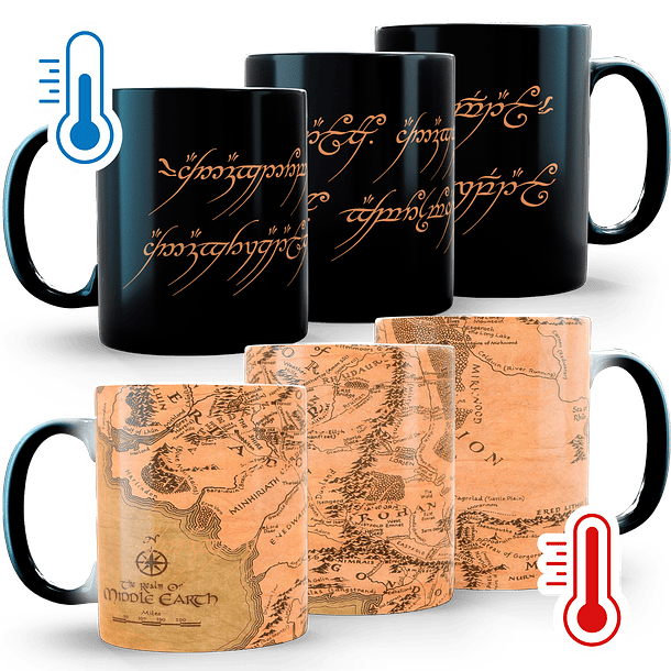 Taza Del Señor De Los Anillos