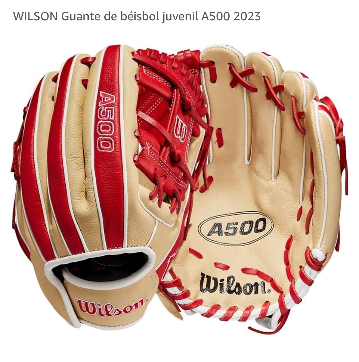 Guante de Beisbol wilsosn A 500 11.