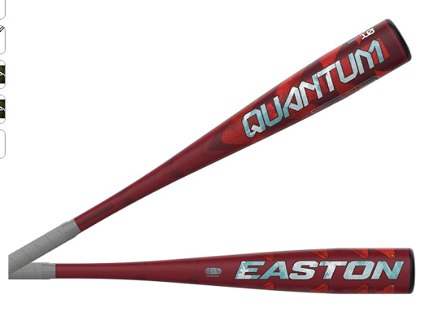 Bate de Beisbol Quantum Easton Estilo: Barril de 2 3/4 pulgadas | -8 | Tamaño: talla única | Color: Rojo -