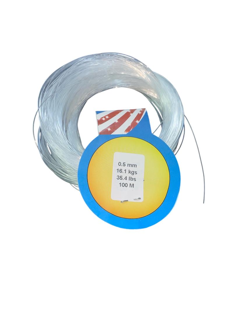 Nailo para Pesca 100 Mts,5mm, 16k
