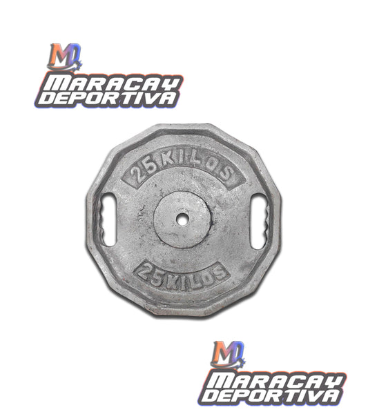 Disco de 25kg Metal