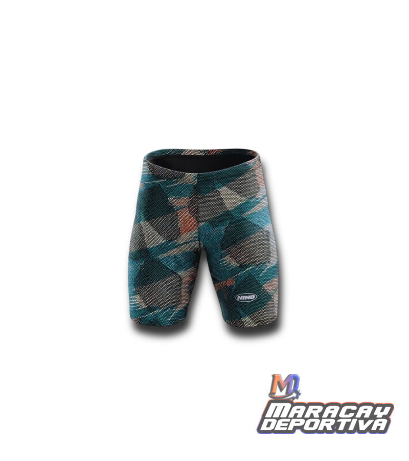 Traje De Baño Bermuda Estampado / 3-D