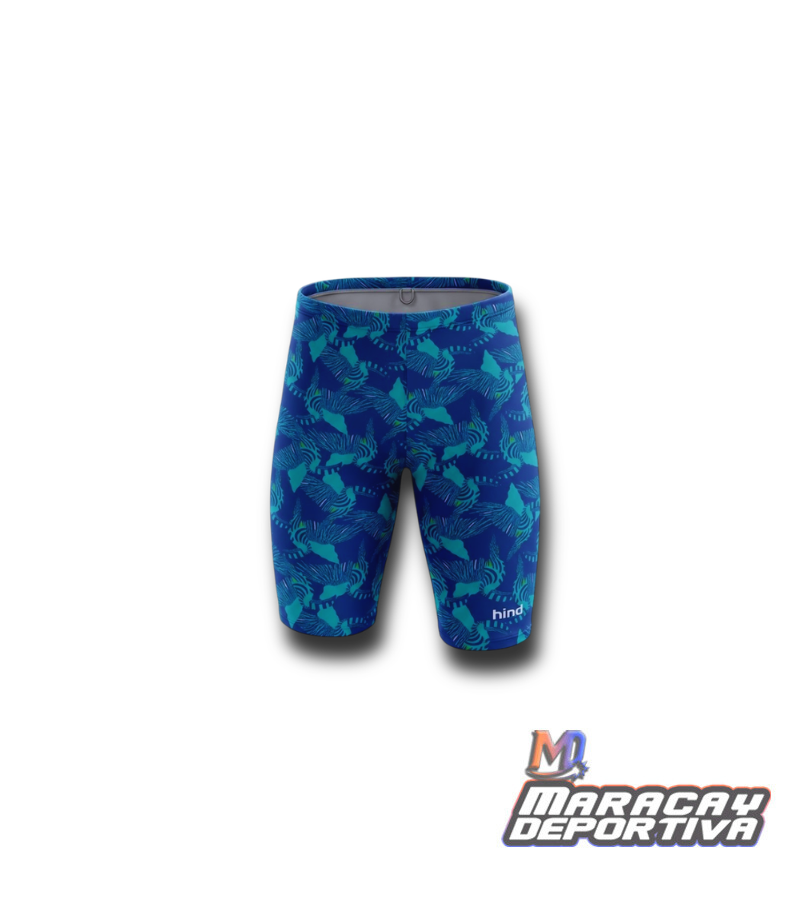Traje De Baño Bermuda Estampado / 3-D