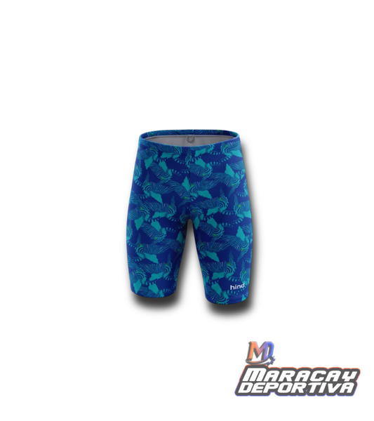 Traje De Baño Bermuda Estampado / 3-D