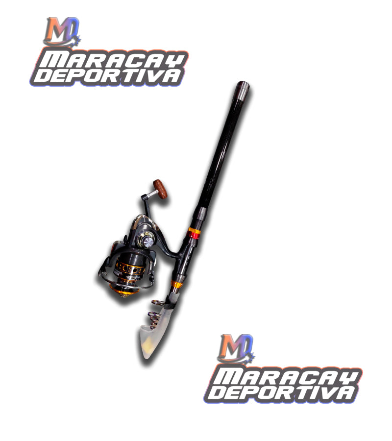 Caña de Pescar con Careto de 3 Metros