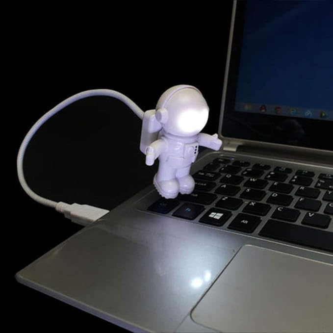 Pieza De Luz De Lectura LED USB Astronauta