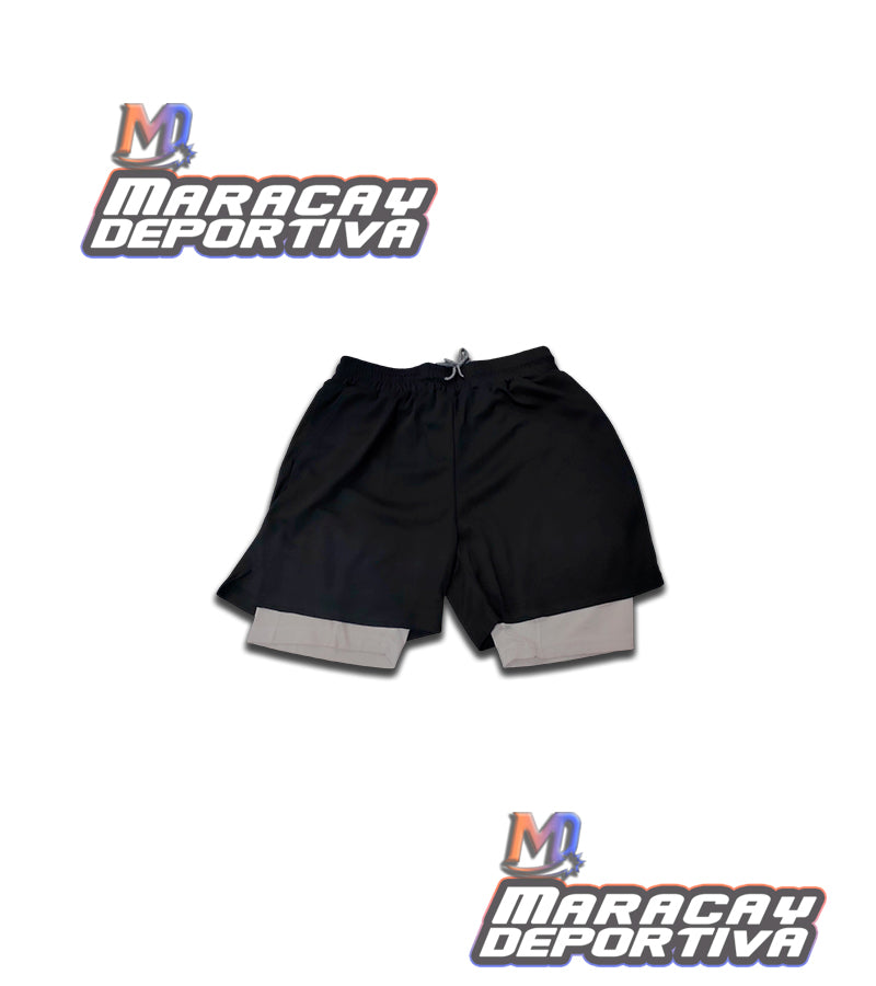 Pantalon Short Con Licra