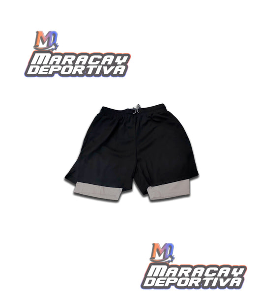 Pantalon Short Con Licra