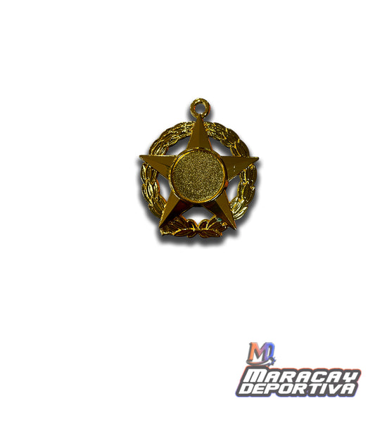 Medallas Con Cinta 5 Puntas