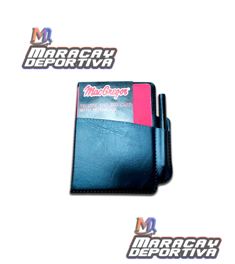 Tarjetas de arbitro Macgregor