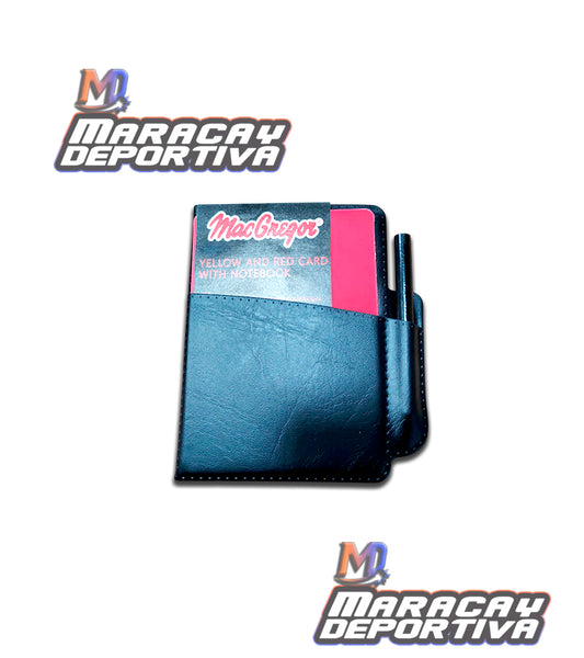 Tarjetas de arbitro Macgregor