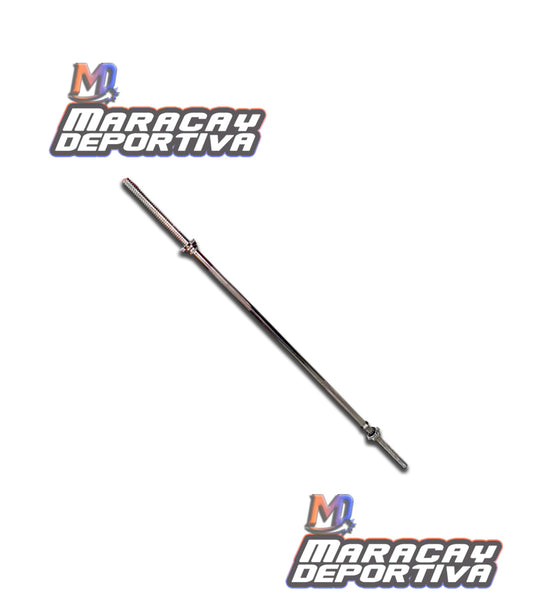 Barra Larga Maciza Cromada 60cm Jogger