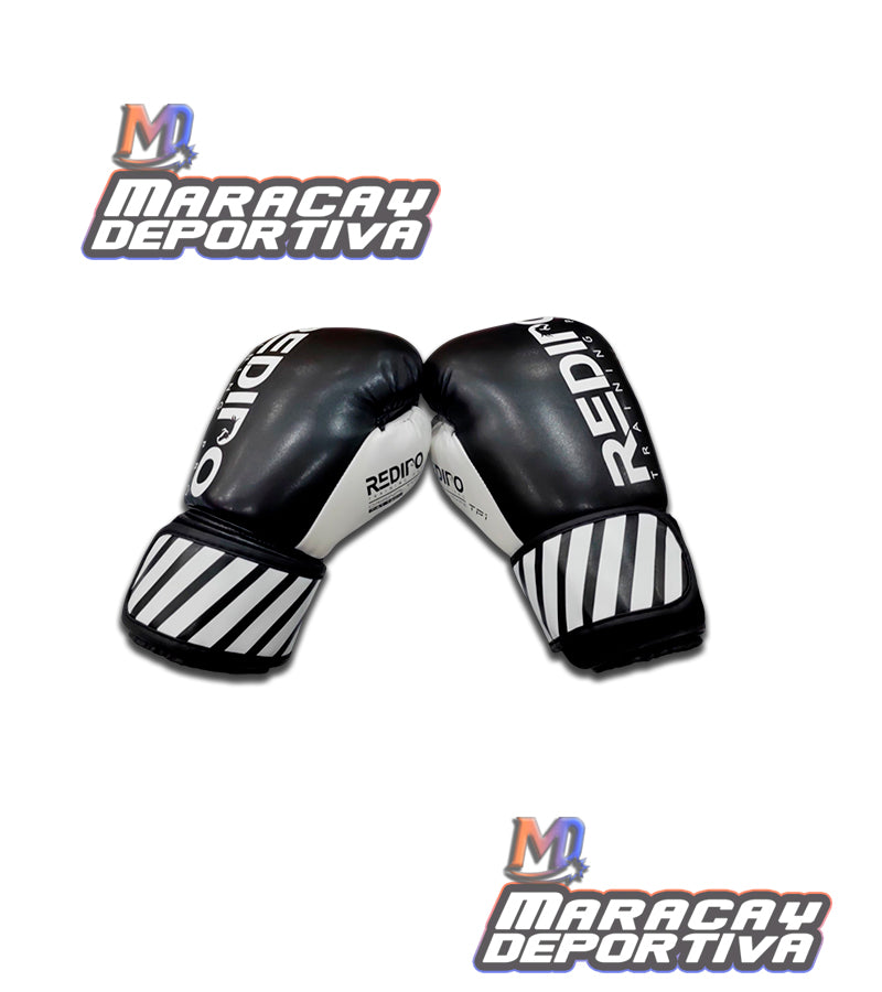 Guante Boxeo Negro 8 Oz