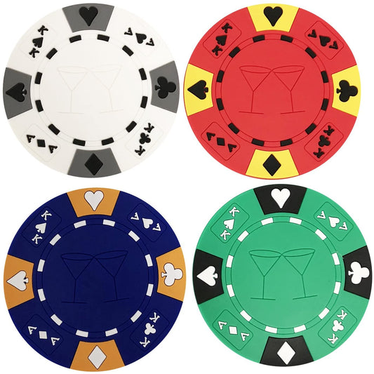Posa Vasos De Ficha De Casino