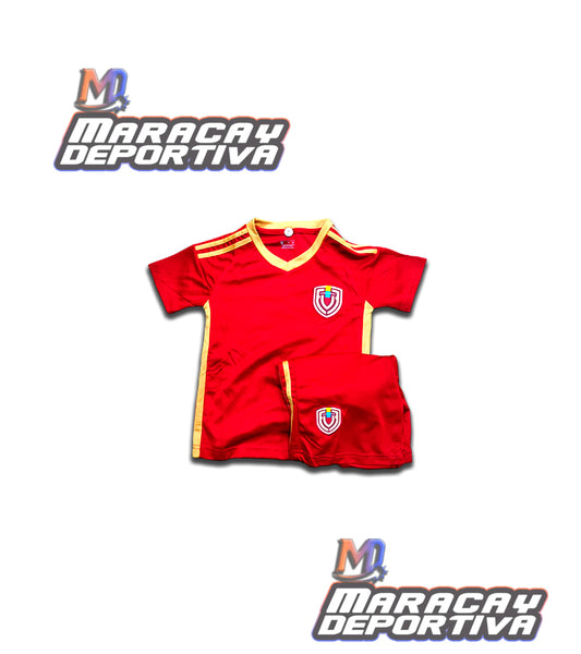Conjunto de Futbol para Niños de la Vinotinto