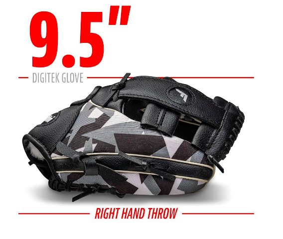 Guante Franklin Camuflaje Negro 9.5