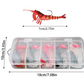Señuelo de Camarones suaves 5 Pcs