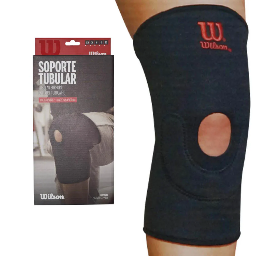 Rodillera tubular Wilson Fitness