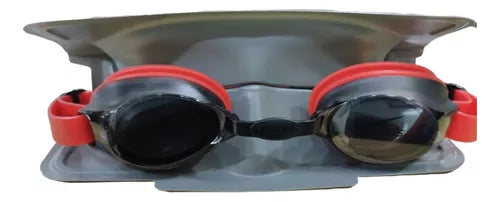Lente de Natacion Speddo  Red/Moke
