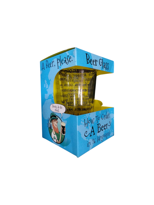 Vaso De Cerveza Varios Idiomas