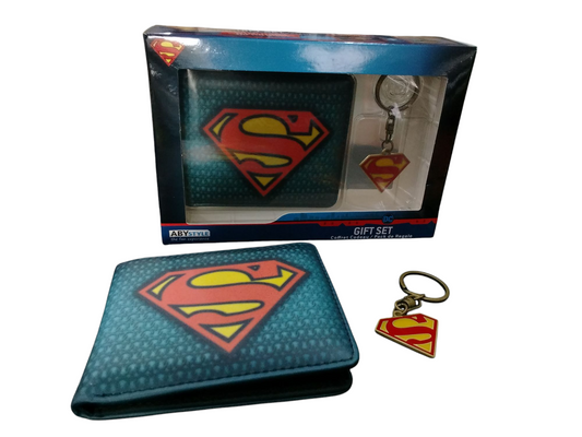 Billetera Y Llavero De Superman