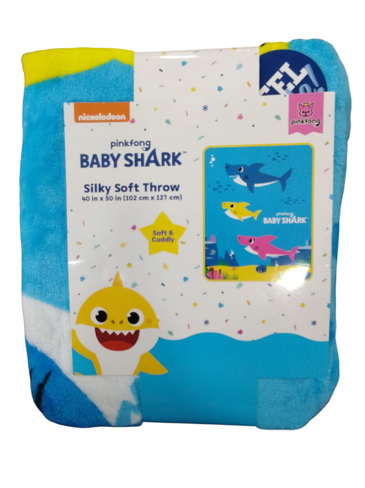 Manta-Cobija De Baby Shark