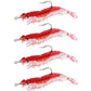 Señuelo de Camarones Luminosos 4 Pcs