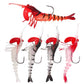 Señuelo de Camarones suaves 5 Pcs