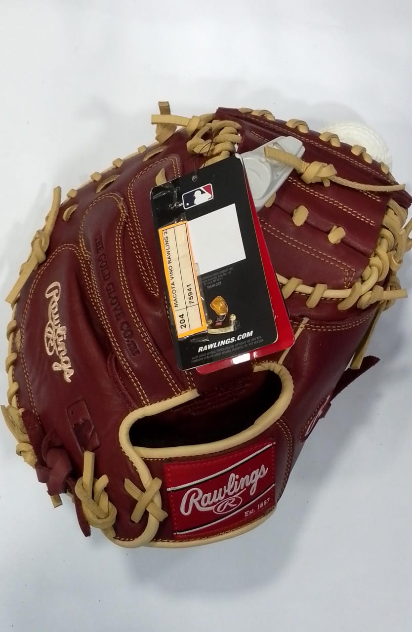 Mascota de beisbol Rawling para Catcher 33