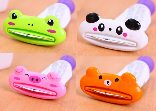 Exprimidor de tubo cosmético de pasta de dientes animal
